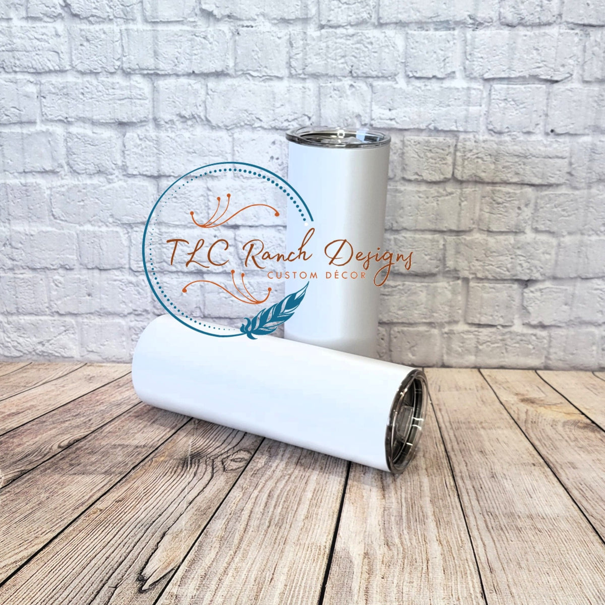 30oz Matte Straight Skinny Tumbler - Sublimation Blanks – TLC Ranch Designs