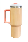 40oz Pastel - Silver Plate - Powder Coat 2.0 - Laser Ready- Tumblers