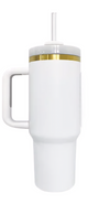 40oz Gold Plated - Powder Coat 2.0 - Laser Ready- Tumblers