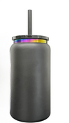 16oz Drink Can - Rainbow Plated - Powder Coat - Laser Ready