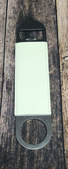 Leather Bottle Opener - Laser Ready - Three Colors to Choose From