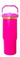 30oz Flip Straw Tumbler -  Gold or Copper Plate - Swing Handle - Laser Ready