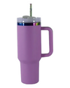 40oz Rainbow Plated - Powder Coat 2.0 - Laser Ready- Tumblers
