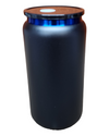 16oz Drink Can - Blue Plated - Powder Coat - Laser Ready