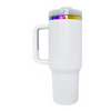 40oz Rainbow Plated - Glow in the Dark - Powder Coat 2.0 - Laser Ready- Tumblers