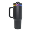 40oz Rainbow Plated - Glow in the Dark - Powder Coat 2.0 - Laser Ready- Tumblers