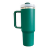 40oz Silver Plate - Christmas Colors - Powder Coat - Laser Ready - Tumblers