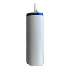 20oz Blue Plated - Skinny Straight - Powder Coat - Laser - Tumblers
