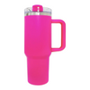 40oz Silver Plate - 2.0 - Powder Coat - Laser Ready - Tumbler