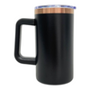 20oz Copper Plated - With Handle - Powder Coat - Laser -  - Tumblers