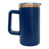 20oz Copper Plated - With Handle - Powder Coat - Laser -  - Tumblers