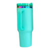40oz Rainbow Plated - Powder Coat 2.0 - Laser Ready- Tumblers