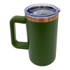 20oz Copper Plated - With Handle - Powder Coat - Laser -  - Tumblers