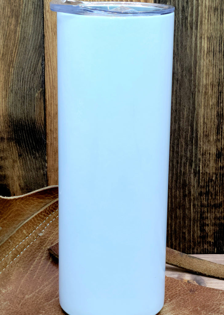 shimmer 20oz -straight skinny sublimation tumblers